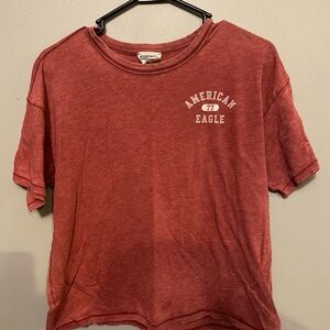 American Eagle Outfitters Vintage Red Top